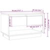 vidaXL TV Cabinet White 70x41x44 cm Engineered Wood
