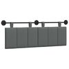 vidaXL Hanging Headboard Fabric