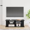 vidaXL TV stand Black Oak 96 x 35 x 33.5 cm