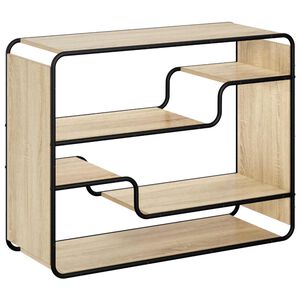 vidaXL Sideboard Sonoma Oak 98 x 37.5 x 75.5 cm Engineered Wood