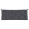 vidaXL Garden Bench Cushion Anthracite 120x50x7 cm Oxford Fabric