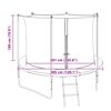 Safety Net for 3.05 m Round Trampoline