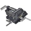 vidaXL Manually Operated Cross Slide Drill Press Vice 78 mm