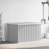 vidaXL Garden Storage Box Grey 171x99x93 cm