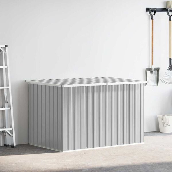vidaXL Garden Storage Box Grey 171x99x93 cm