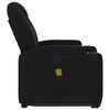 vidaXL Stand up Massage Recliner Chair Black Fabric