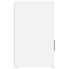 vidaXL Bedside Cabinet White 50x36x60 cm Engineered Wood