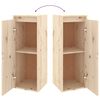 vidaXL TV Cabinets 3 pcs Solid Wood Pine