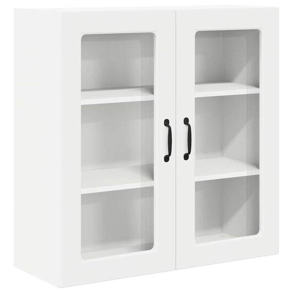 vidaXL Kitchen Cabinet with Door White 80 x 31 x 80 cm Engineered Wood