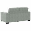 vidaXL Sofa 3 pcs Light Grey 220 x 80 x 84 cm Velvet