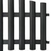 vidaXL Lawn Edgings 17 pcs Anthracite 10 m PP
