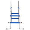 vidaXL Pool Ladder for Above Ground Pool 84 cm Steel and Plastic