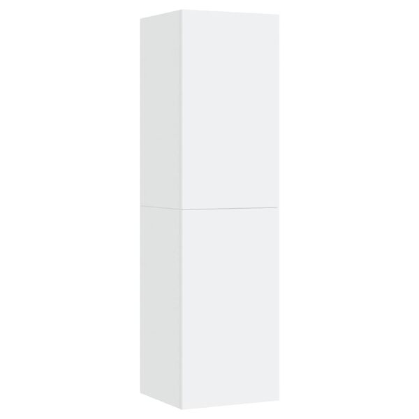 vidaXL TV Cabinet White 30.5x30x110 cm Engineered Wood