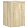 vidaXL Plant Stands 2 pcs Sonoma Oak 25x25x35 cm Engineered Wood