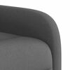 vidaXL Massage Recliner Chair Dark Grey Fabric