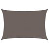vidaXL Sunshade Sail HDPE Rectangular 4x6 m Anthracite