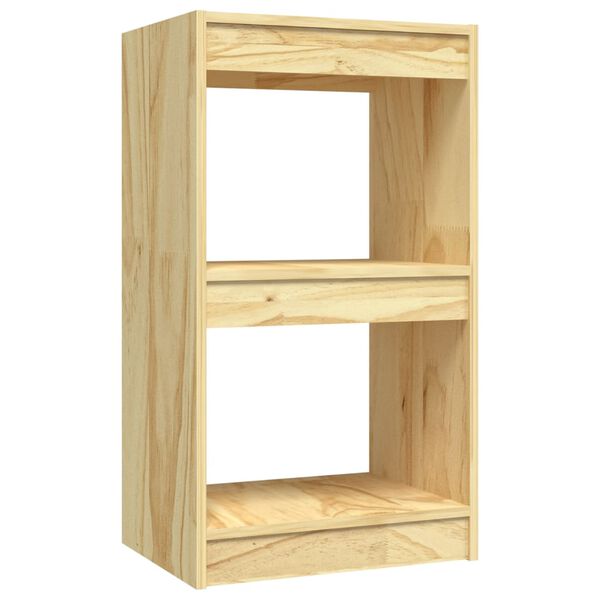 vidaXL Book Cabinet 40x30x71.5 cm Solid Pinewood