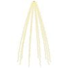 vidaXL Tree Light | Dark Green, Warm White | PVC, Electronic components
