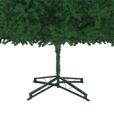 vidaXL Artificial Pre-lit Christmas Tree with Ball Set 500 cm Green