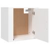 vidaXL Wall-mounted Bedside Cabinet White 50x30x47 cm