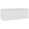 vidaXL TV Cabinet White 80x34x30 cm Engineered Wood