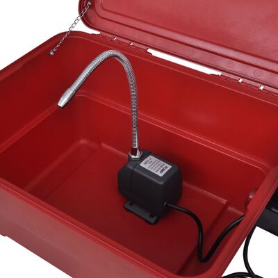 Portable 25 L Parts Washer with Electric Pump