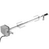 vidaXL BBQ Rotisserie Spit with Professional Motor Steel 900 mm