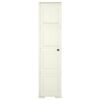 vidaXL Plastic Cabinet 40x43x164 cm Wood Design Vanilla Ice