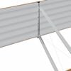 vidaXL Raised Bed Brown 240 x 80 x 44 cm Steel