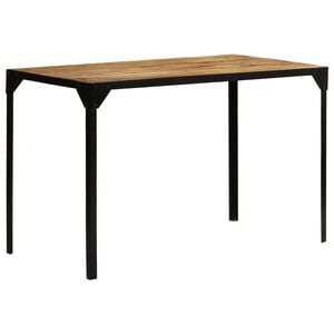 vidaXL Dining Table | Brown and black