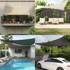 vidaXL Sunshade Sail HDPE Square 2x2 m White