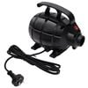 vidaXL Electric Air Pump Black