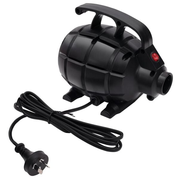 vidaXL Electric Air Pump Black