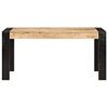 vidaXL Dining Table 160x80x76 cm Solid Mango Wood