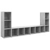 vidaXL | TV Cabinet | 4 pcs 37 x 35 x 107.5 cm