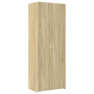 vidaXL Highboard Sonoma Oak 70x42.5x185 cm Engineered Wood