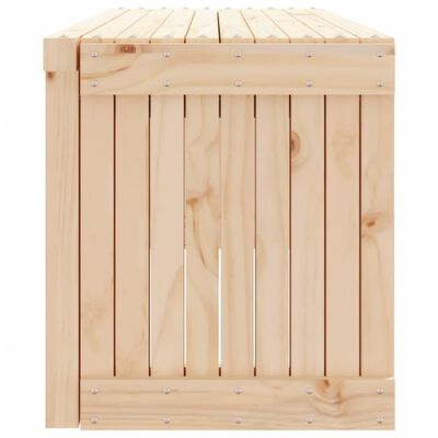 vidaXL Garden Bench Extendable 212.5x40.5x45 cm Solid Wood Pine