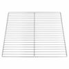 vidaXL Grill Grate Silver 45 x 40 cm Stainless Steel