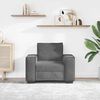vidaXL Sofa Chair Dark Grey 60 cm Velvet