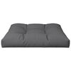 vidaXL Pallet Cushion Anthracite 70x70x12 cm Fabric