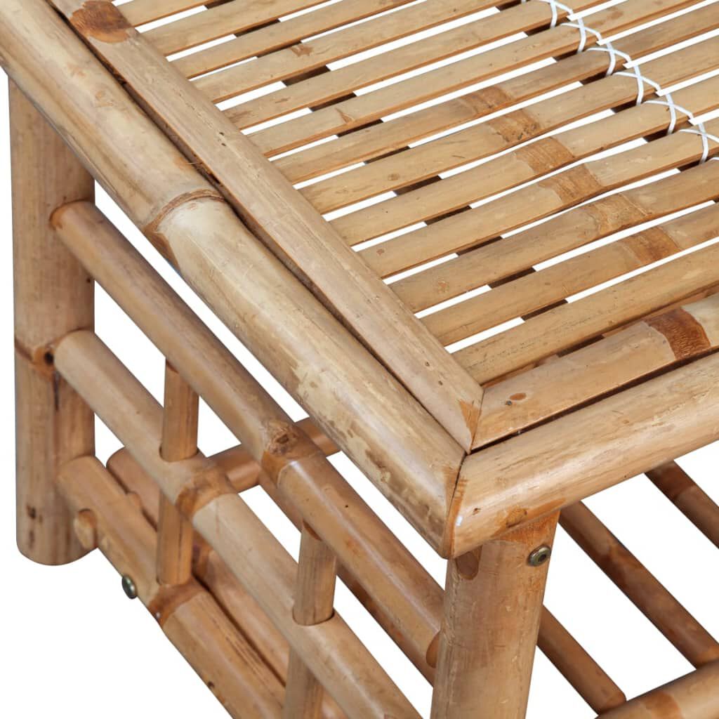 vidaXL Coffee Table Bamboo 90x50x45 cm | vidaXL.com.au
