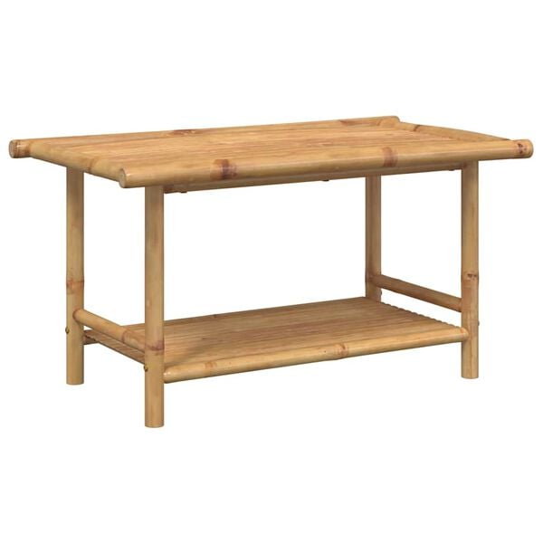 vidaXL Coffee Table 90x50x45 cm Bamboo