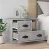 vidaXL Bedside Cabinet Concrete Grey 60x39x45 cm