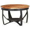 vidaXL Coffee Table &Oslash;68x43 cm Solid Acacia Wood