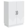 vidaXL Sideboard White 66 x 34.5 x 87 cm Engineered Wood