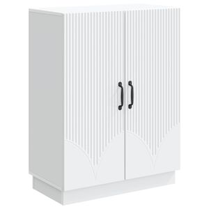 vidaXL Sideboard White 66 x 34.5 x 87 cm Engineered Wood
