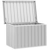 vidaXL Garden Storage Box Grey 109x67x65 cm