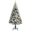 vidaXL Artificial Christmas Tree | Green | PVC | Medium