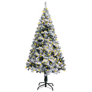 vidaXL Artificial Christmas Tree | Green | PVC | Medium