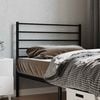 vidaXL Metal Replace Headboard Black 107 cm